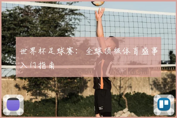 世界杯足球赛：全球顶级体育盛事入门指南